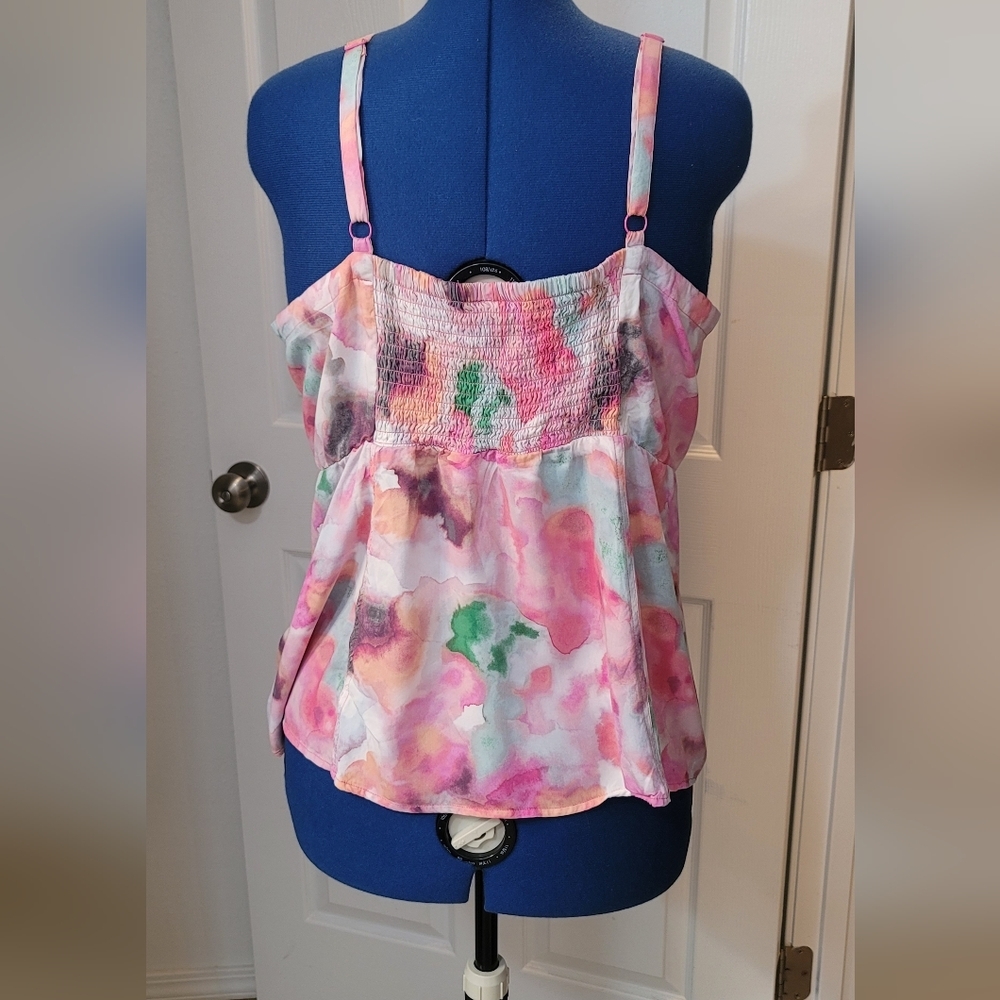 Fit and flare floral tank torrid - Picture 3 of 9